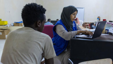 Photo of Ethiopian migrants head home on first ever return flight from Yemen’s Ma’rib