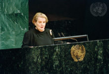 Photo of В Генассамблее ООН почтили память Мадлен Олбрайт 