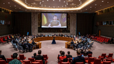 Photo of Заседание Совбеза ООН: президент Зеленский и представитель ООН призвали расследовать обстрел торгового центра в Кременчуге